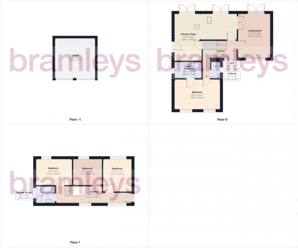 Floor Plan Image for 4 Bedroom Detached House for Sale in Bankfield Grange, Greetland, Halifax