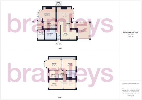 Floor Plan Image for 5 Bedroom Semi-Detached House for Sale in Woodhouse Lane, Brighouse