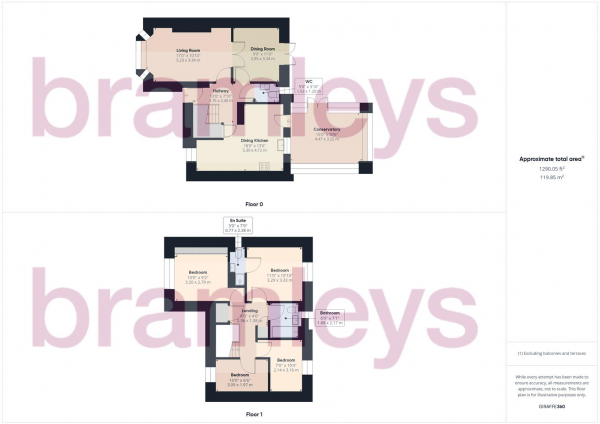 Floor Plan Image for 4 Bedroom Detached House for Sale in Heathmoor Park Road, Halifax