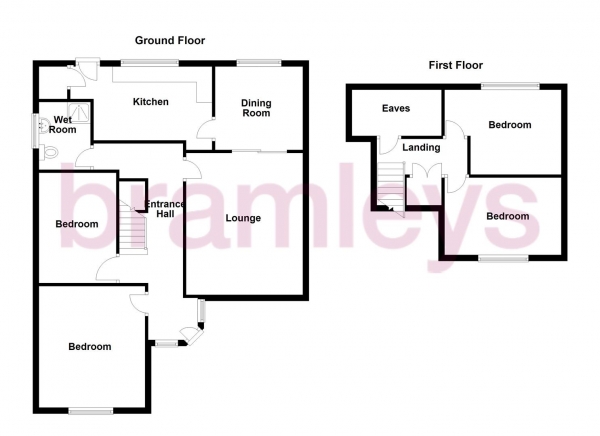 Floor Plan Image for 4 Bedroom Semi-Detached Bungalow for Sale in Broomfield, Elland