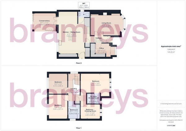 Floor Plan Image for 4 Bedroom Detached House for Sale in Millside Way, Halifax, Calderdale,