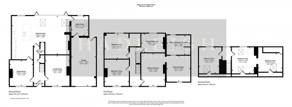 Floor Plan Image for 5 Bedroom Property for Sale in Wentworth Road, Birmingham