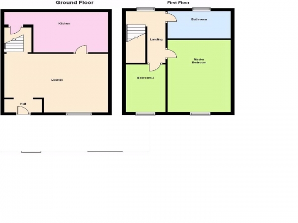 Floor Plan Image for 2 Bedroom Terraced House for Sale in Manchester Road, Huddersfield