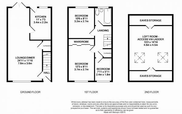 Floor Plan Image for 3 Bedroom Town House for Sale in Upper Brow Road, Paddock