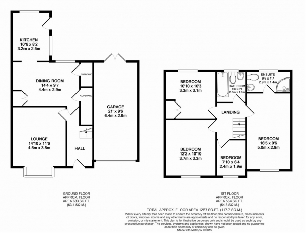 Floor Plan Image for 4 Bedroom Semi-Detached House for Sale in Avison Road, Cowlersley, Huddersfield