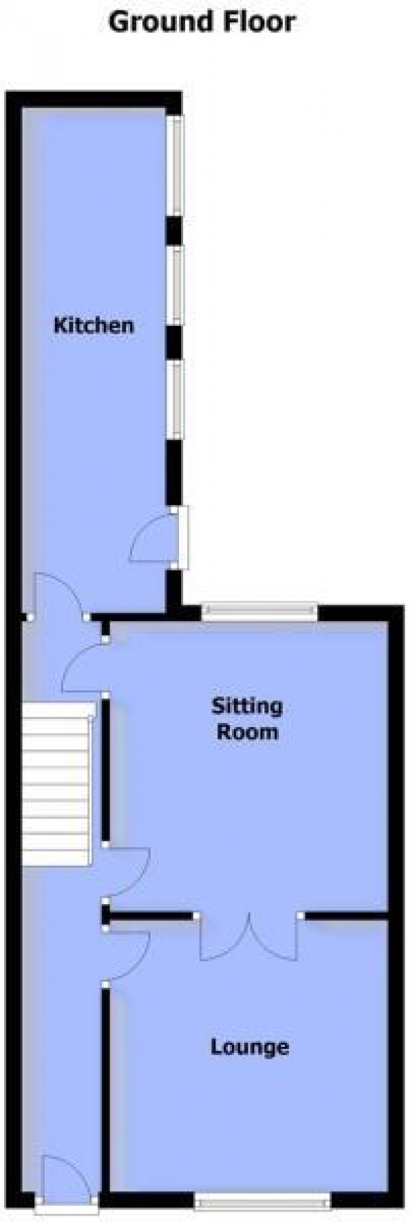 Floor Plan for 3 Bedroom Property for Sale in St James Road, Marsh, Huddersfield, HD1, 4QA - OIRO &pound133,950