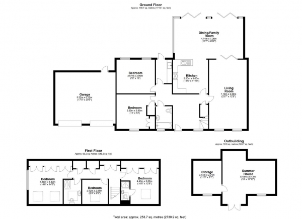 Floor Plan Image for 4 Bedroom Semi-Detached House for Sale in White Stubbs Farm, White Stubbs Lane, Broxbourne