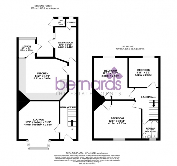 Floor Plan Image for 3 Bedroom Property for Sale in Shelford Road, Southsea