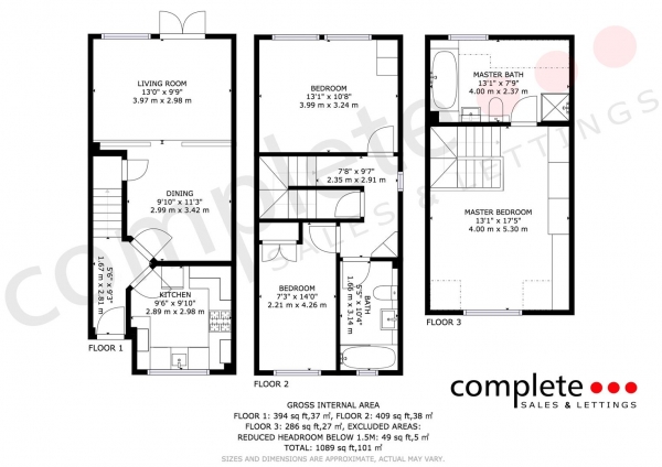 Floor Plan Image for 3 Bedroom Semi-Detached House for Sale in Terry Avenue, Milverton, Leamington Spa