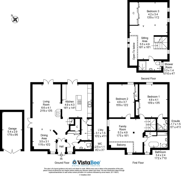 Floor Plan Image for 3 Bedroom Barn Conversion for Sale in Dunblane, FK15