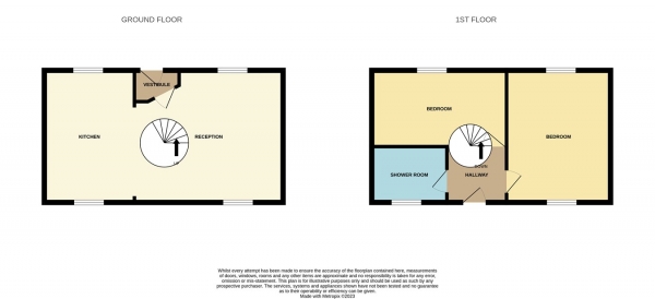 Floor Plan Image for 2 Bedroom Property for Sale in Braeport, Dunblane, FK15