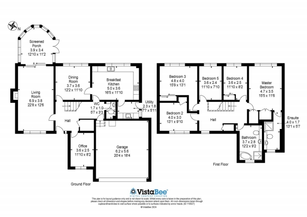 Floor Plan Image for 5 Bedroom Detached House for Sale in Ochiltree, Dunblane, FK15