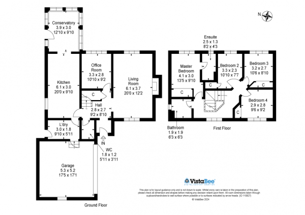 Floor Plan Image for 4 Bedroom Detached House for Sale in Barclay Place, Dunblane, FK15