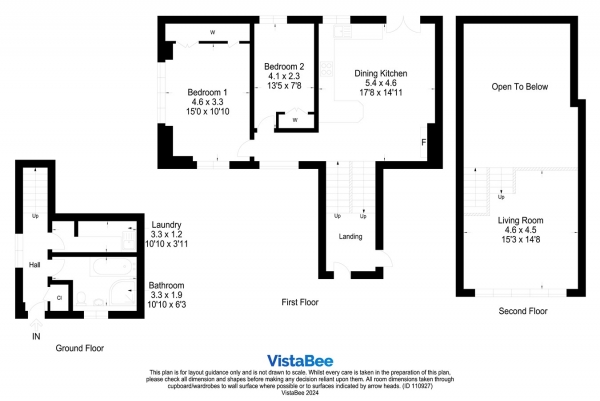 Floor Plan Image for 2 Bedroom Barn Conversion for Sale in Glen Road, Kippenross, Dunblane, FK15