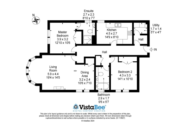 Floor Plan Image for 2 Bedroom Apartment for Sale in Ardleighton Court, Dunblane, FK15