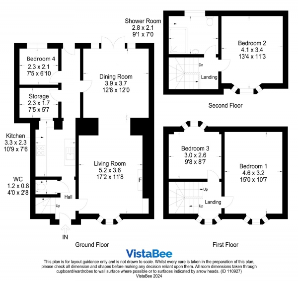 Floor Plan Image for 4 Bedroom Semi-Detached House for Sale in Main Street, Callander, FK17