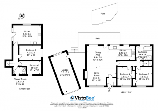 Floor Plan Image for 4 Bedroom Bungalow for Sale in Tulipan Crescent, Callander, FK17