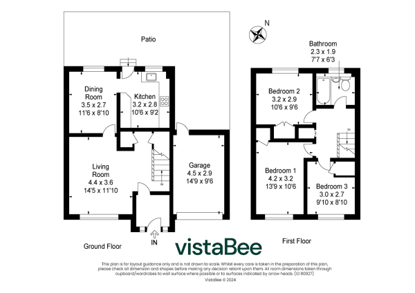 Floor Plan Image for 3 Bedroom Link Detached House for Sale in Braemar Grove, Dunblane, FK15