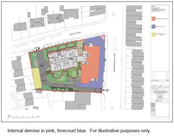 Floor Plan for Commercial Property to Rent in West Hendon Broadway, London NW9, NW9, 7BP - £140,000 annually