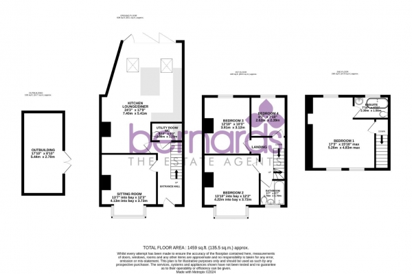 Floor Plan Image for 4 Bedroom Semi-Detached House for Sale in Chelmsford Road, Portsmouth