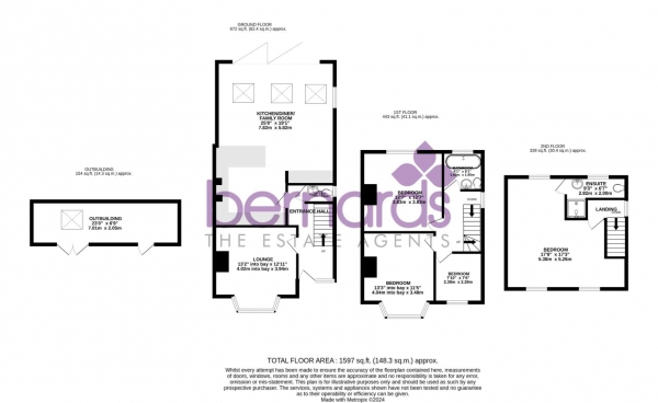 Floor Plan Image for 4 Bedroom Semi-Detached House for Sale in Mayfield Road, Portsmouth