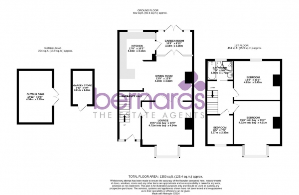 Floor Plan Image for 3 Bedroom Terraced House for Sale in Northern Parade, Portsmouth