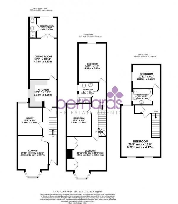 Floor Plan Image for 5 Bedroom Property for Sale in Shadwell Road, Portsmouth