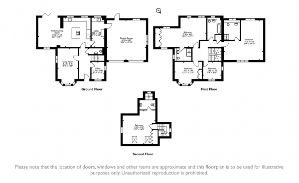 Floor Plan Image for 5 Bedroom Detached House for Sale in Leicester Road, Uppingham, Rutland