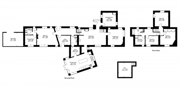 Floor Plan Image for 5 Bedroom Property for Sale in Top Street, Wing, Rutland