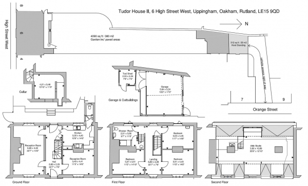 Floor Plan Image for 4 Bedroom Property for Sale in High Street West, Uppingham, Rutland