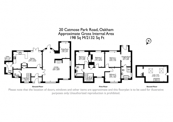 Floor Plan Image for 4 Bedroom Detached House for Sale in Catmose Park Road, Oakham, Rutland