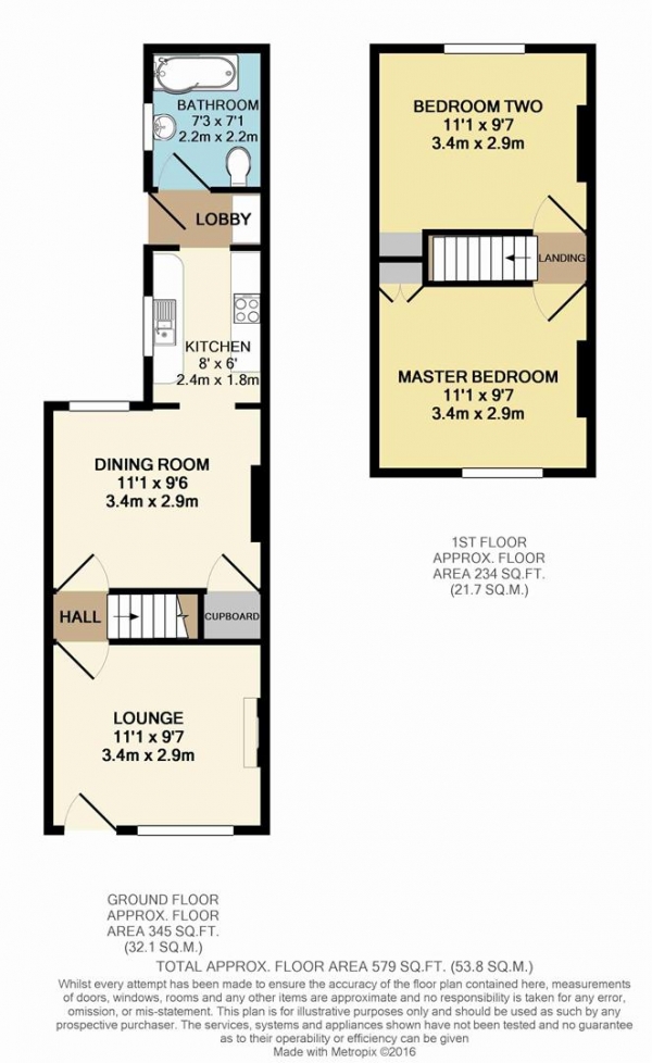 Floor Plan Image for 2 Bedroom Property for Sale in Mounts Road, Greenhithe