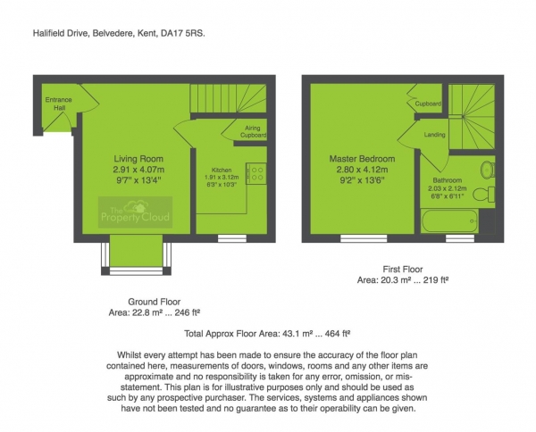 Floor Plan Image for 1 Bedroom Property to Rent in Halifield Drive, Belvedere