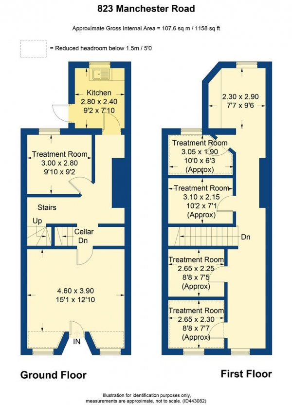 Floor Plan Image for Commercial Property for Sale in Manchester Road, Rochdale