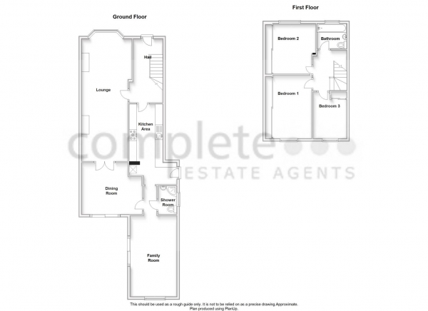 Floor Plan Image for 3 Bedroom Semi-Detached House for Sale in Lyndhurst Road, Rugby