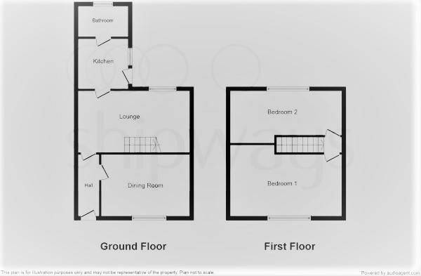 Floor Plan Image for 2 Bedroom Property for Sale in Jubilee Street, Rugby