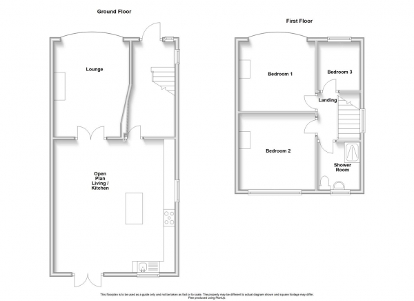 Floor Plan Image for 3 Bedroom Semi-Detached House for Sale in High Street, Ryton On Dunsmore, Ryton On Dunsmore