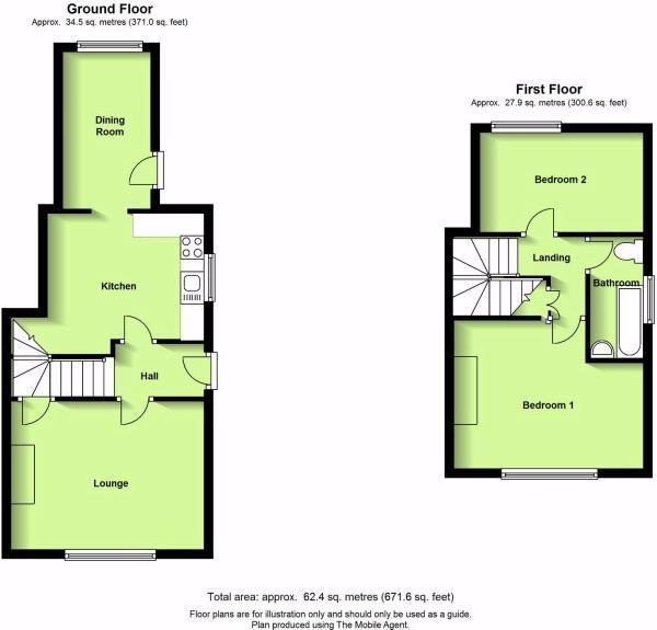 Floor Plan Image for Property for Sale in Pope Street, Rugby