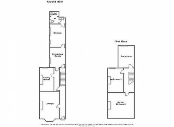 Floor Plan Image for 2 Bedroom Property for Sale in Lodge Road, Rugby