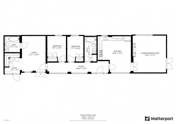 Floor Plan Image for 3 Bedroom Barn Conversion for Sale in Turchil Road, Cawston, Rugby