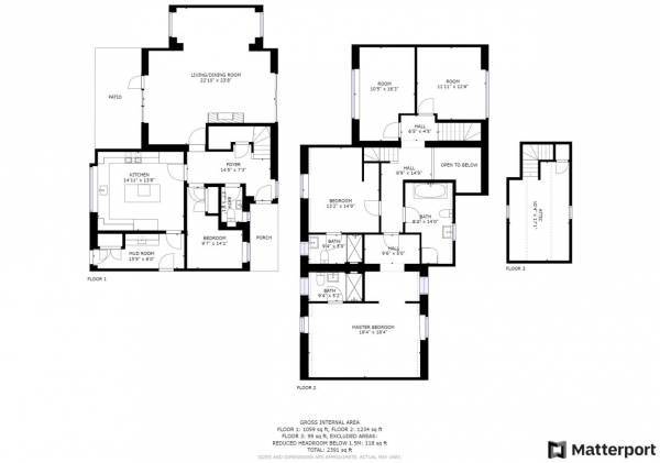 Floor Plan for 4 Bedroom Detached House for Sale in Hillmorton Lane, Clifton Upon Dunsmore, Rugby, CV23, 0BE - Guide Price &pound750,000