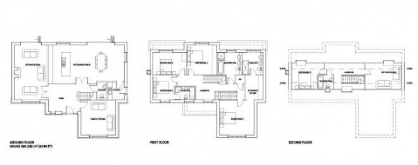 Floor Plan for 5 Bedroom Detached House for Sale in Bilton Lane, Dunchurch, Rugby, CV22, 6PY - Guide Price &pound1,000,000