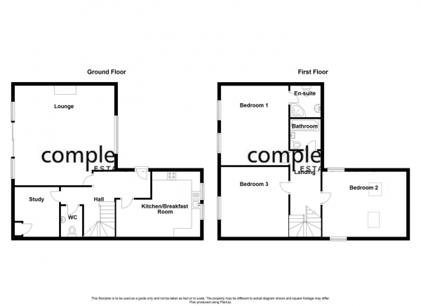 Floor Plan Image for 3 Bedroom Barn Conversion for Sale in Priory Road, Wolston, Coventry