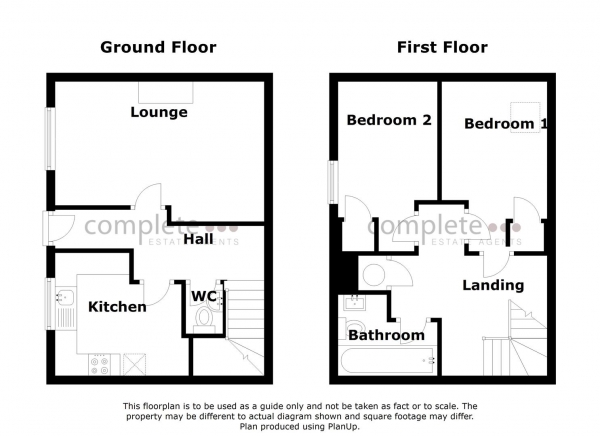 Floor Plan Image for 2 Bedroom Mews for Sale in Coventry Road, Dunchurch, Rugby