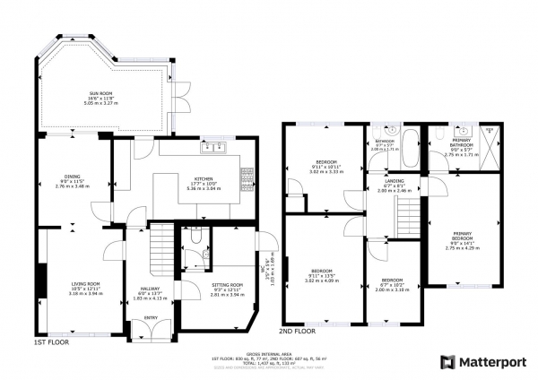 Floor Plan Image for 4 Bedroom Semi-Detached House for Sale in Pantolf Place, Newbold, Rugby