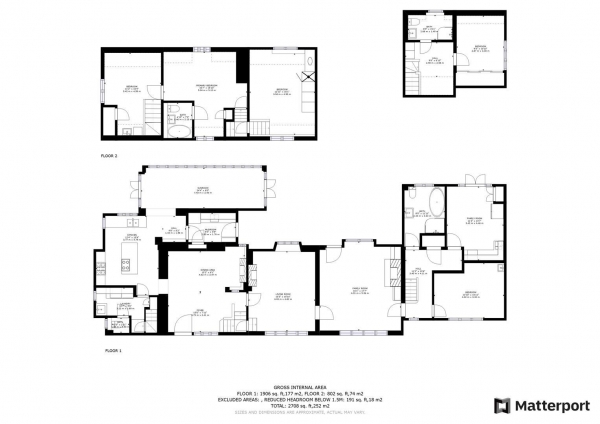 Floor Plan Image for 5 Bedroom Detached House for Sale in The Old Forge, Main Street, Thurlaston, Rugby