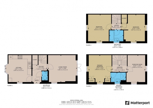 Floor Plan Image for 4 Bedroom Semi-Detached House for Sale in Station Avenue, Houlton, Rugby