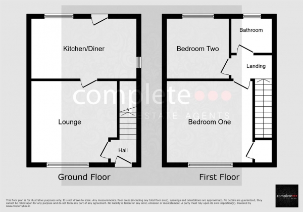 Floor Plan Image for 2 Bedroom End of Terrace House for Sale in Foster Road, Coventry