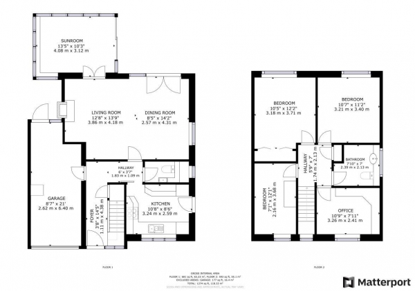 Floor Plan Image for 4 Bedroom Property for Sale in Cook Close, Rugby