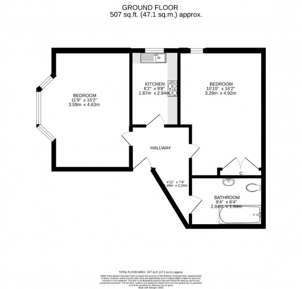 Floor Plan Image for 4 Bedroom End of Terrace House for Sale in 4 FLATS & DOUBLE GARAGE. Fosse Road Central, West End, Leicester